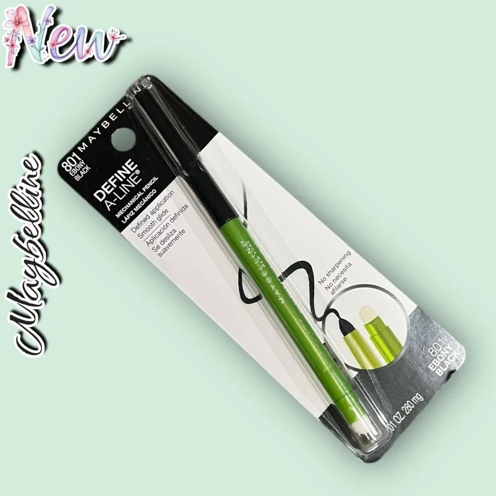 New Maybelline Define-A-Line Mechanical Eyeliner – 801 Ebony Black